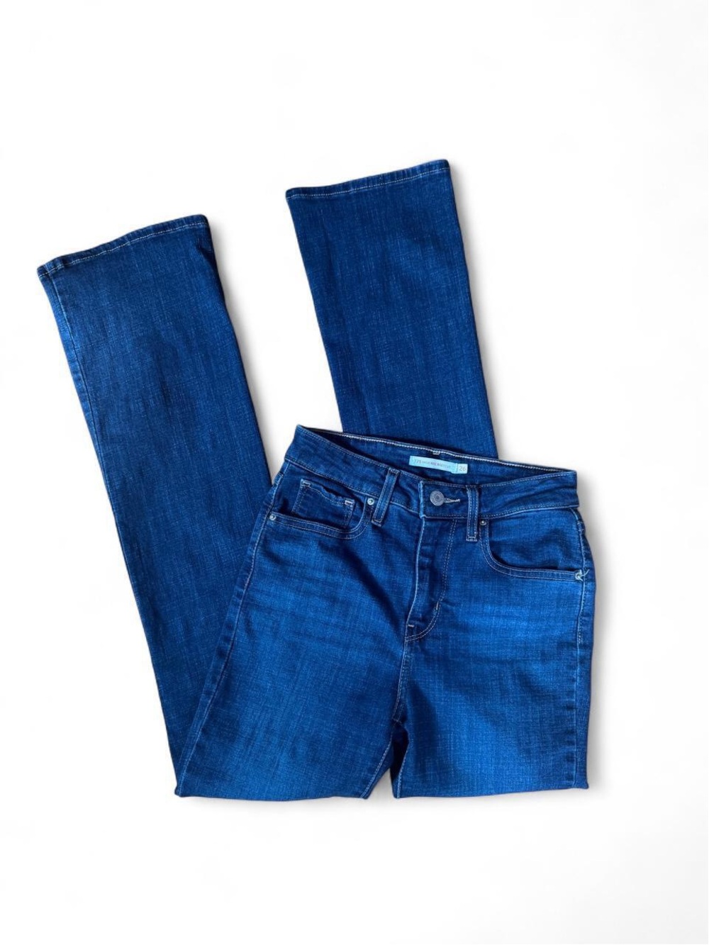 Levi's Dark Wash Women's 725 High Rise Bootcut Jeans